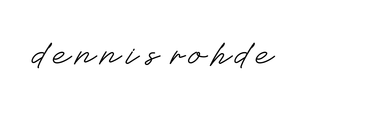 Signature of dennis-rohde