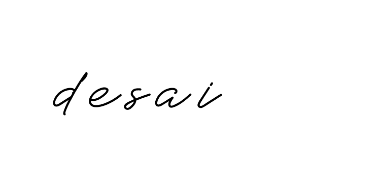 Signature of desai