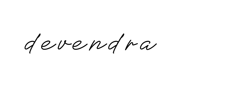 Signature of devendra