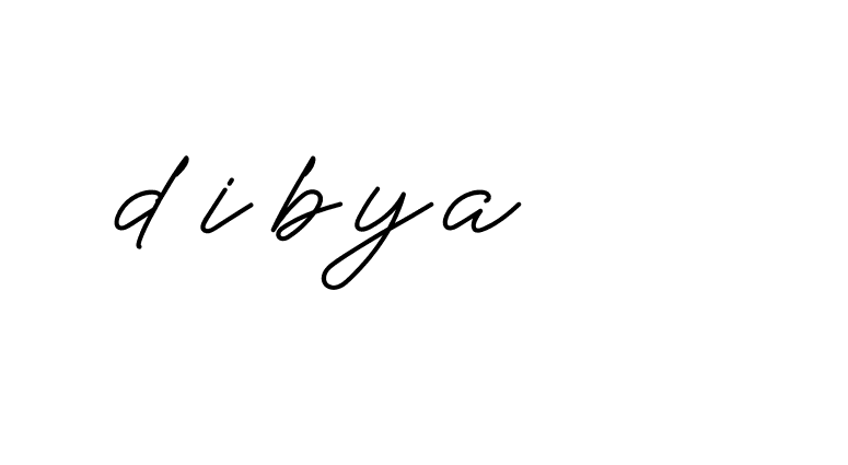 Signature of dibya