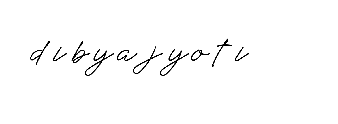 Signature of dibyajyoti