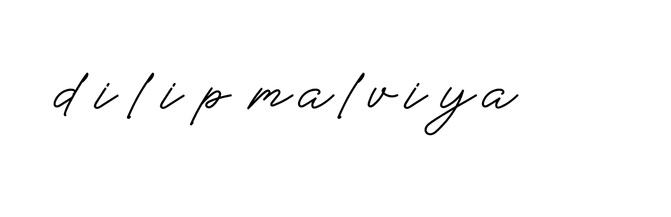 Signature of dilip-malviya