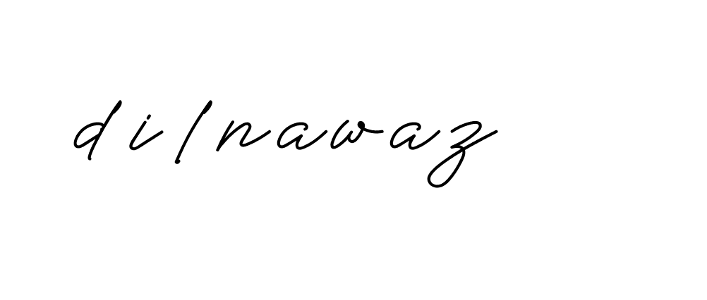 Signature of dilnawaz