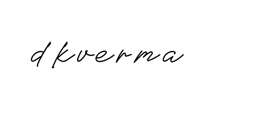 Signature of dkverma