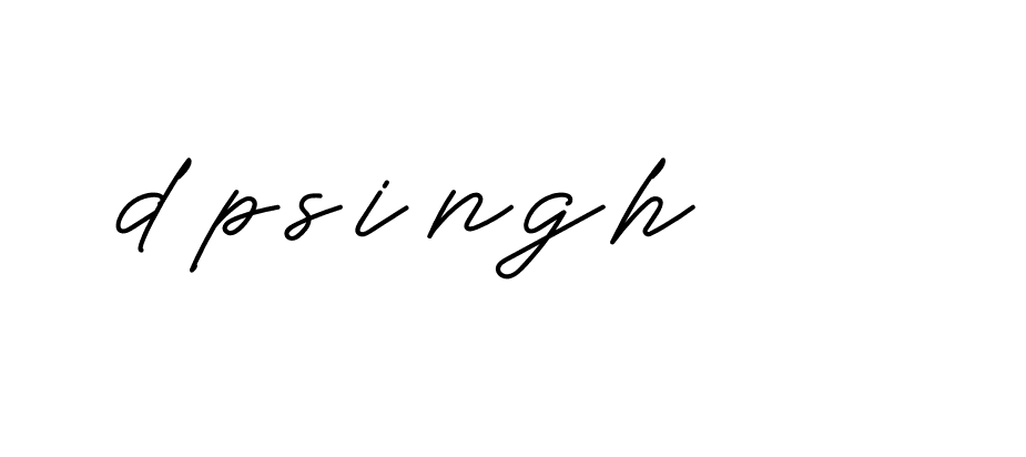 Signature of dpsingh