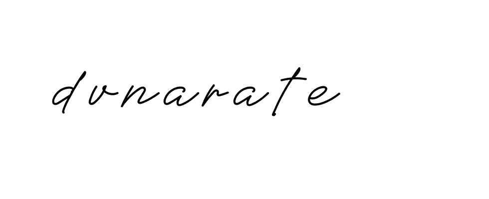 Signature of dvnarate