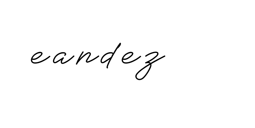 Signature of eandez