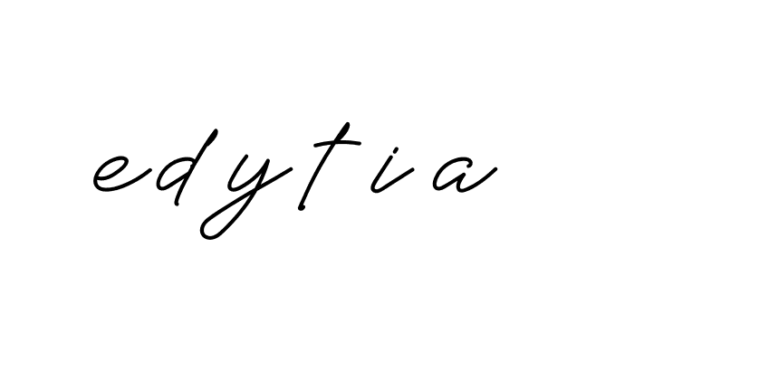 Signature of edytia