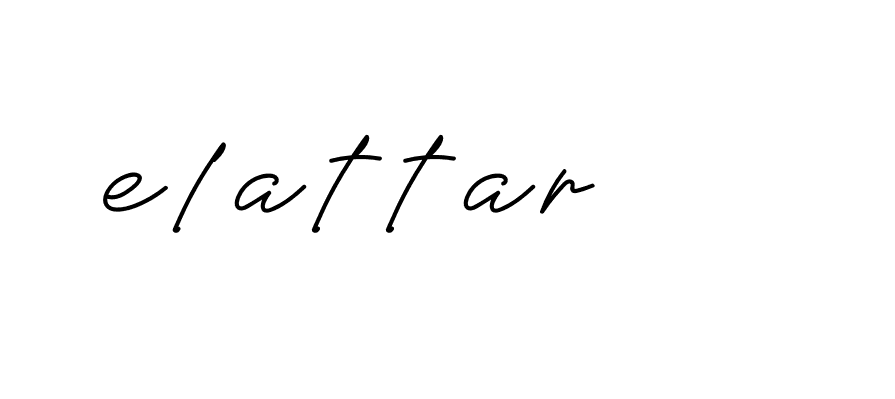 Signature of elattar