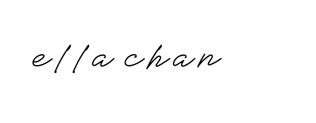 Signature of ella-chan