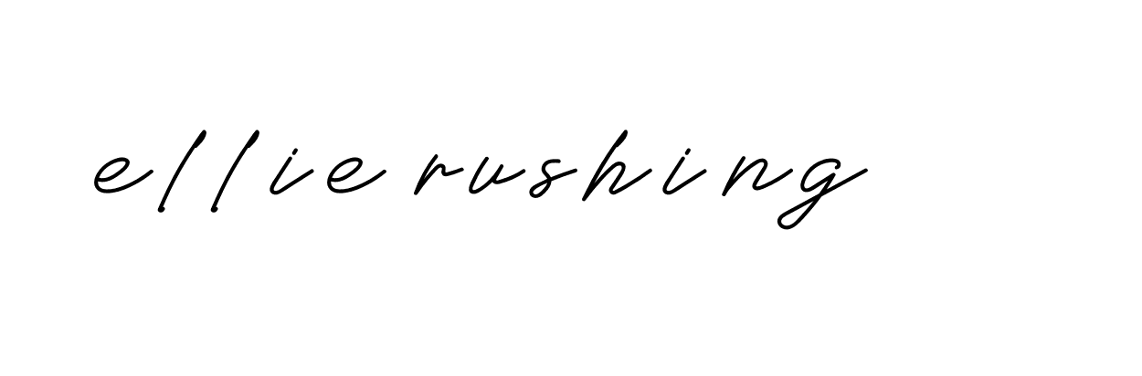 Signature of ellie-rushing