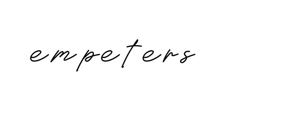 Signature of empeters