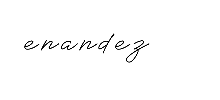 Signature of enandez