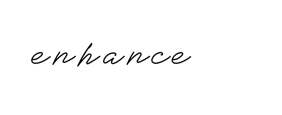 Signature of enhance