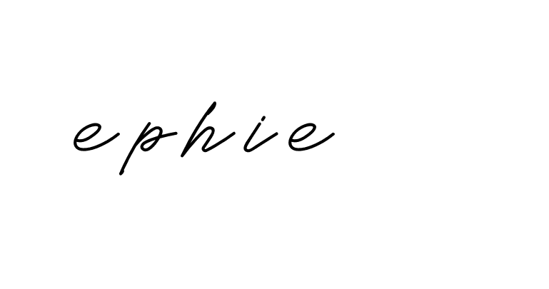 Signature of ephie