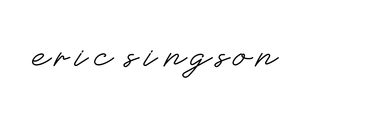 Signature of eric-singson