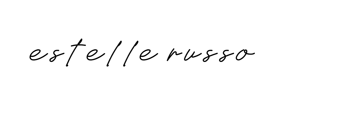 Signature of estelle-russo