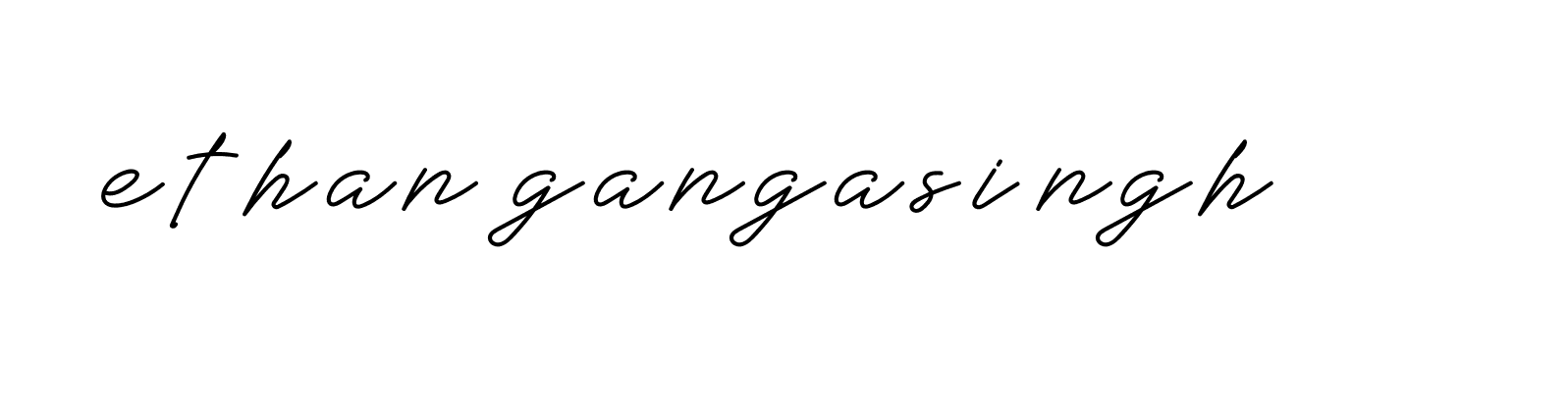 Signature of ethan-gangasingh