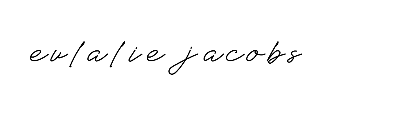 Signature of eulalie-jacobs-