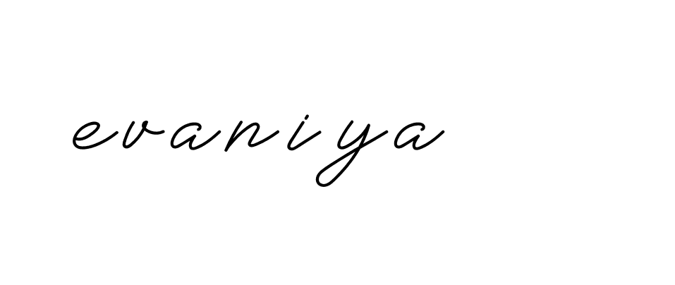 Signature of evaniya-