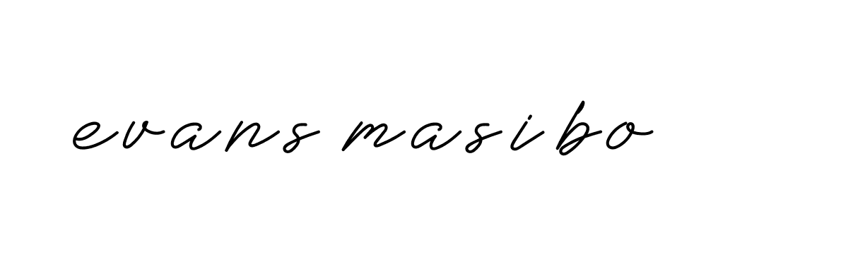 Signature of evans-masibo