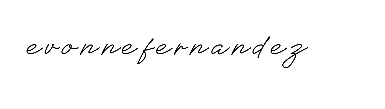 Signature of evonnefernandez