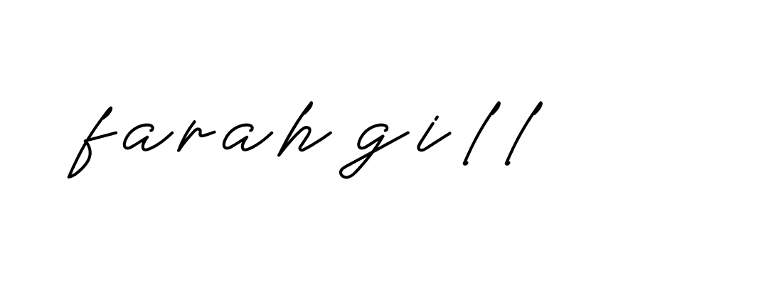 Signature of farah-gill