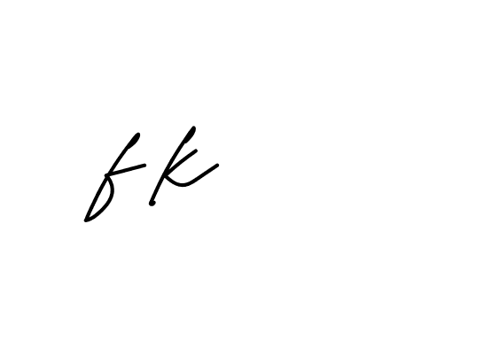 Signature of fk