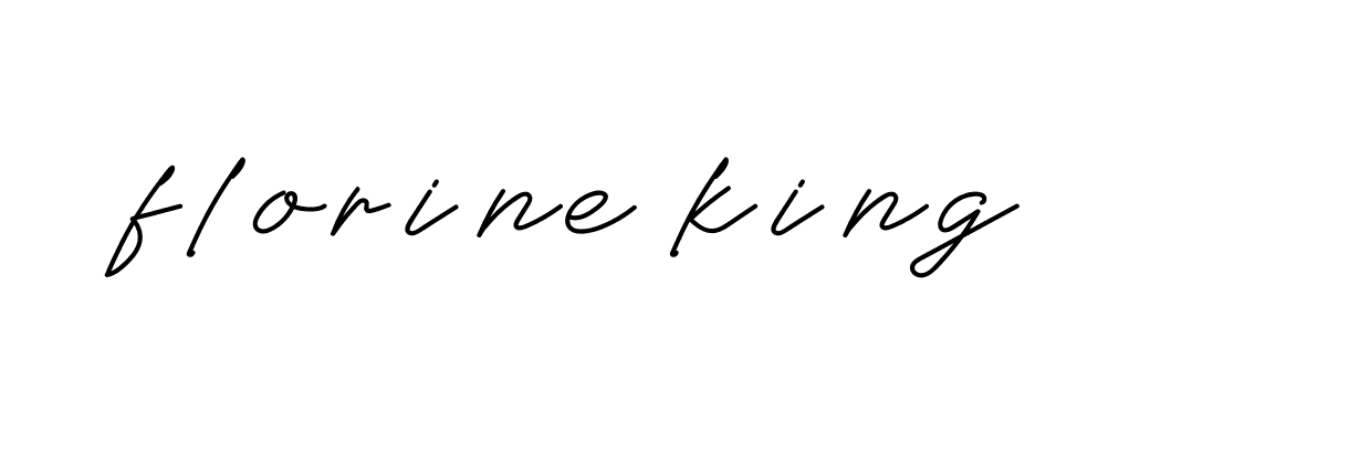 Signature of florine-king