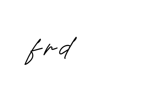 Signature of frd