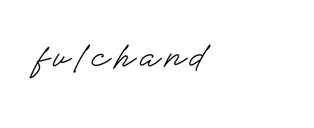 Signature of fulchand-