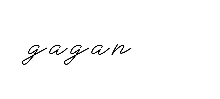 Signature of gagan-