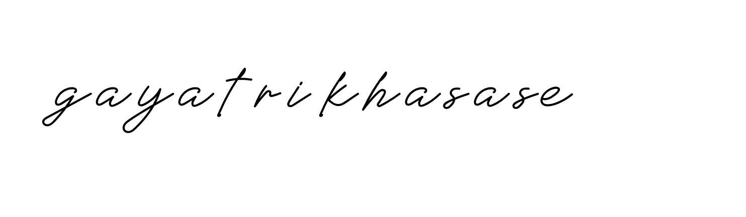 Signature of gayatrikhasase-