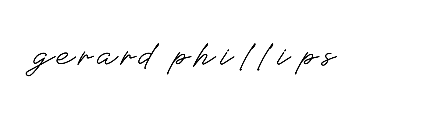 Signature of gerard-phillips