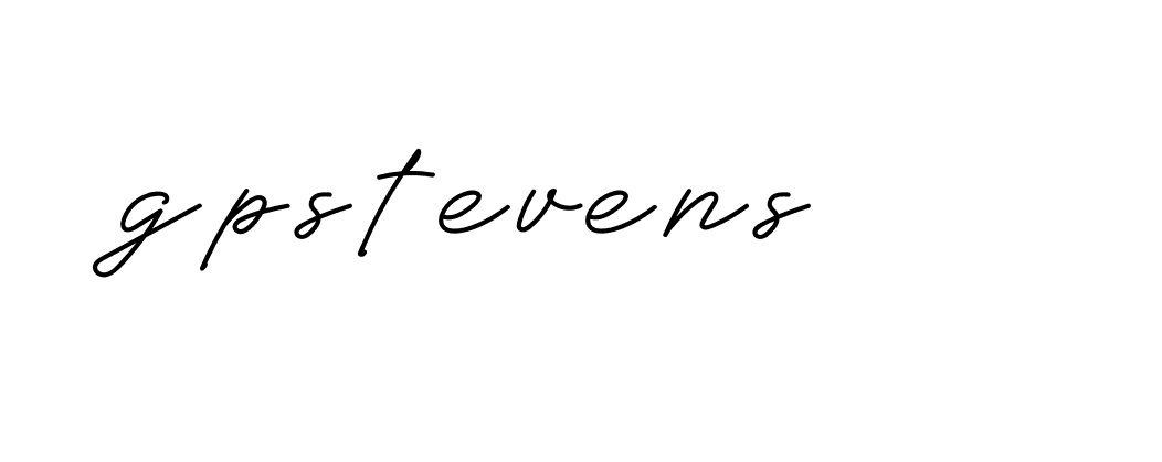 Signature of gpstevens