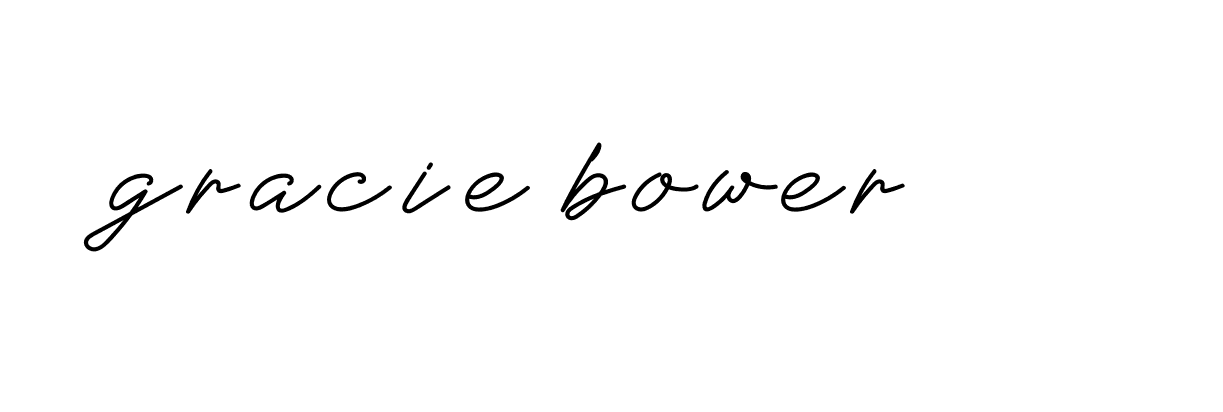 Signature of gracie-bower