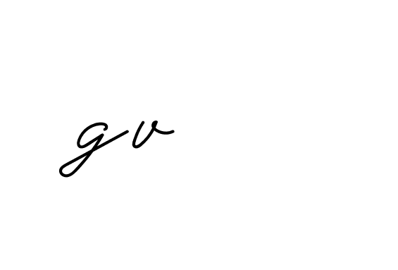 Signature of gv