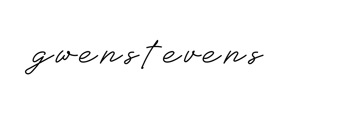 Signature of gwenstevens