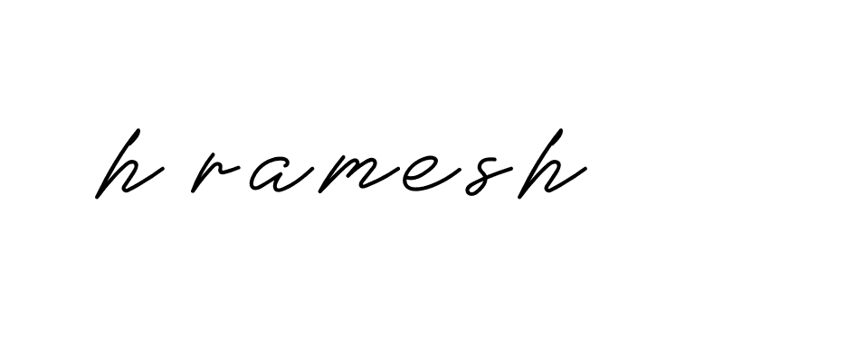 Signature of h-ramesh