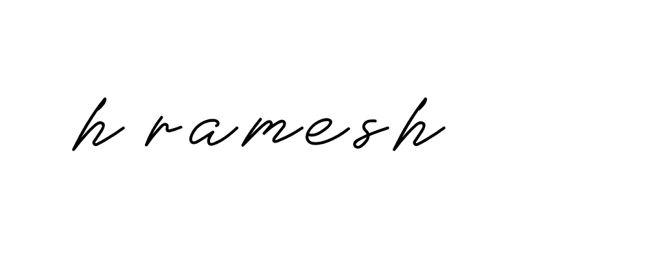 Signature of h-ramesh-