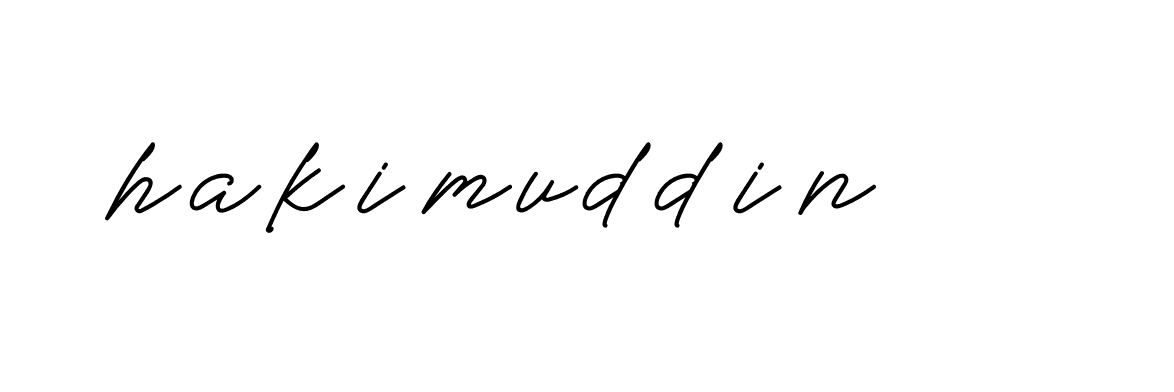 Signature of hakimuddin