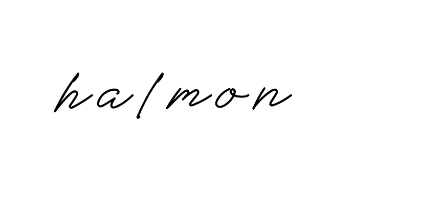 Signature of halmon