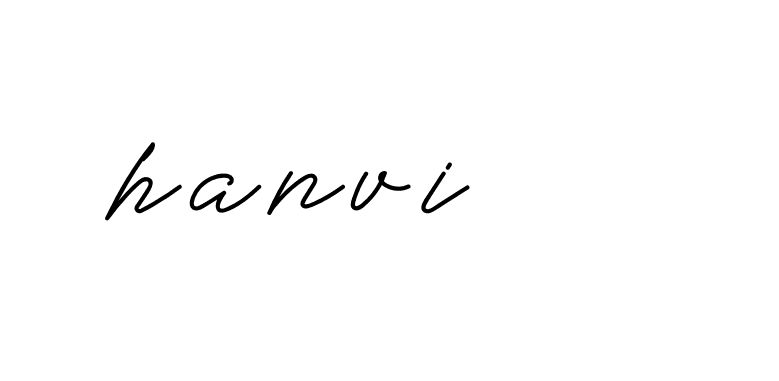 Signature of hanvi