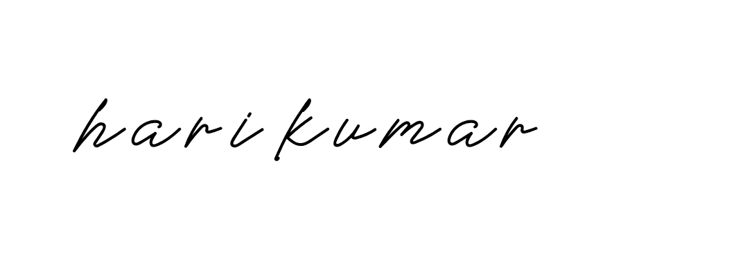 Signature of harikumar