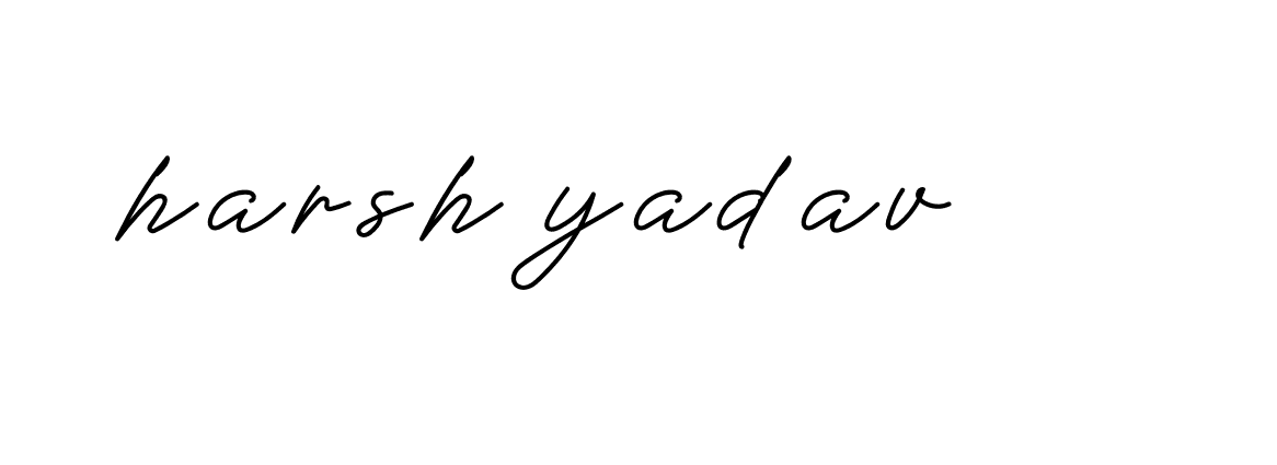 Signature of harsh-yadav