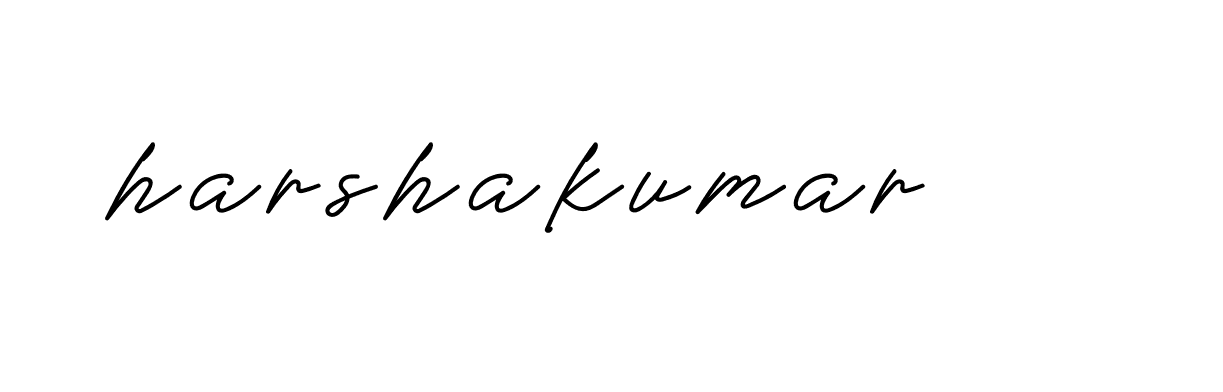 Signature of harshakumar