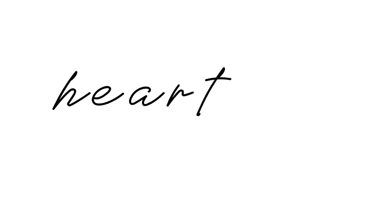 Signature of heart