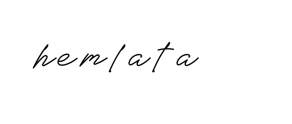 Signature of hemlata