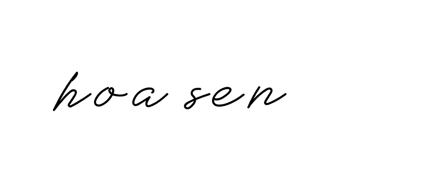 Signature of hoa-sen