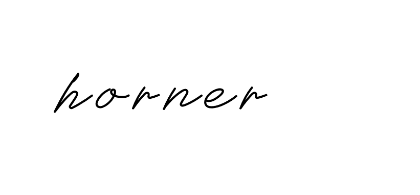 Signature of horner